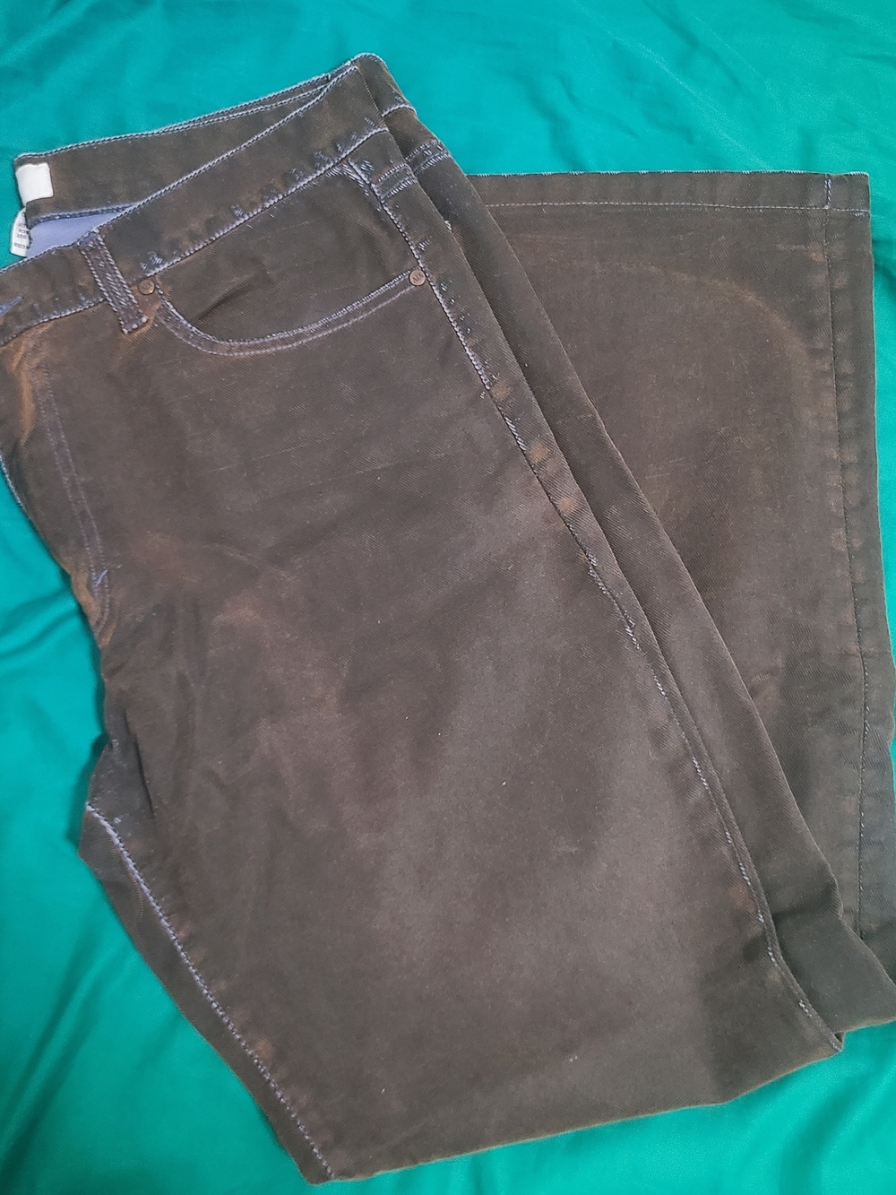 Armani Exchange Men's Brown Rust Jeans